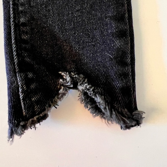 Zara - Girls Black Skinny Distressed Frayed Jeans - Size 2-3Y - NWT - Picture 10 of 11